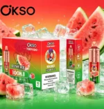 Diseño del dispositivo de vapeo desechable Euvapetop Okso 100k Tornado 2