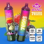 Imagen del dispositivo de vapeo desechable Qq Bang Puffs 70k