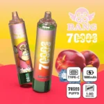 Detalles del dispositivo de vapeo desechable Qq Bang Puffs 70k 2