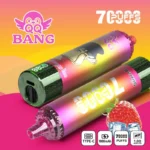 Diseño del dispositivo de vapeo desechable Qq Bang Puffs 70k, modelo 2