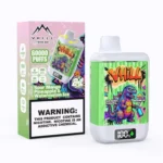 Detalles del dispositivo de vapeo desechable Vhill Twins Puffs 60k 2