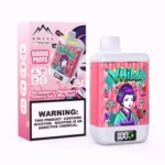 Diseño del dispositivo de vapeo desechable Vhill Twins Puffs 60k, modelo 2