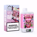 Vhill Twins Puffs 60k: dispositivo de vapeo desechable, variante 2