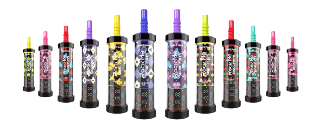 Dispositivo per vaporizzatore monouso Rock Sheesha Me