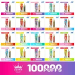 Jnr Crown 100k Shisha Disposable Vape device variant 2