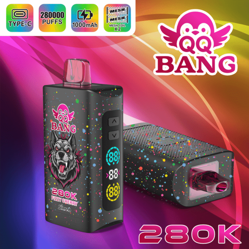 QQ Bang 280K Fizzy Cherry