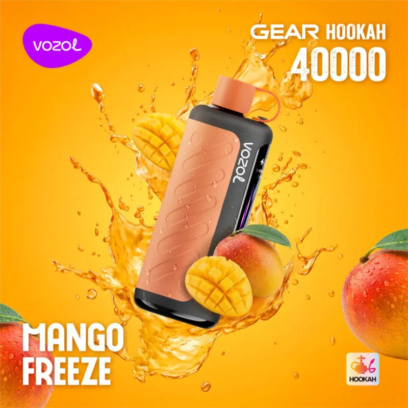 Vozol Gear Hookah 40000 Mango Freeze