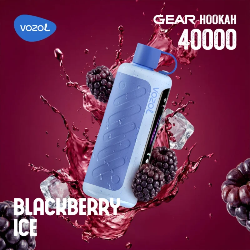 Vozol Gear Hookah 40000 Blackberry Ice