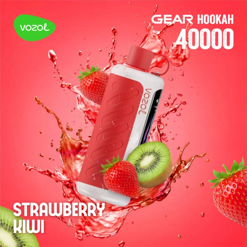 Vozol Gear Hookah 40000 Strawberry Kiwi