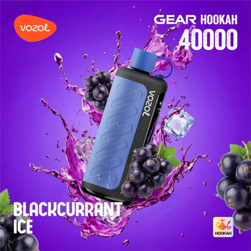 Vozol Gear Hookah 40000 Blackcurrant Ice
