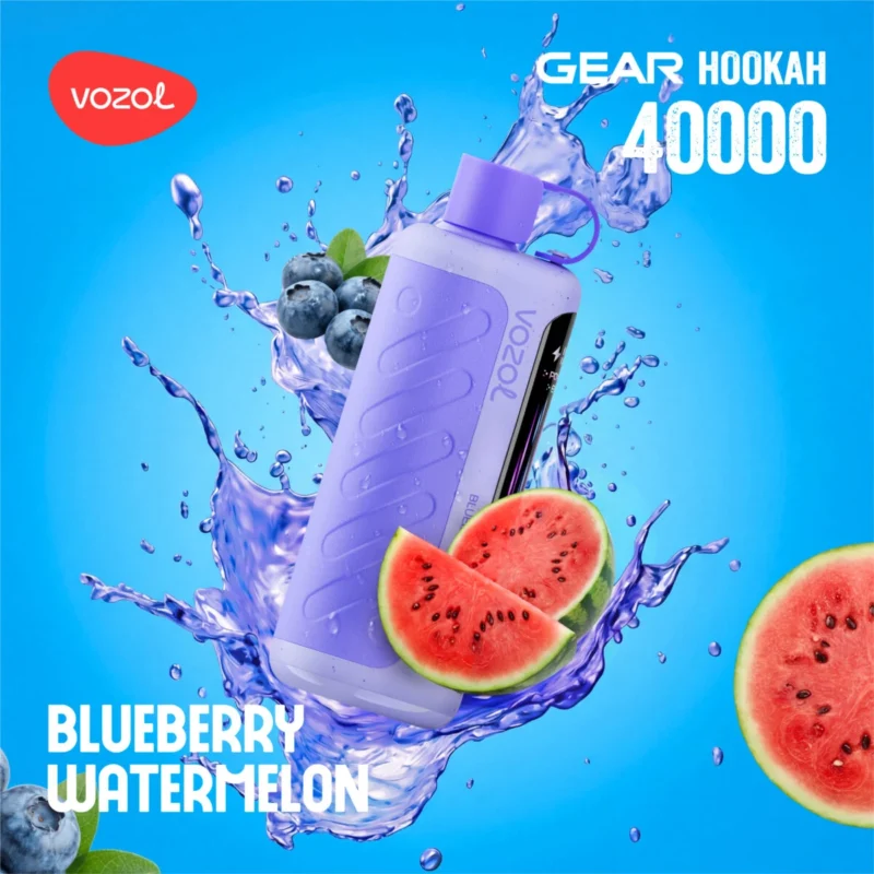 Vozol Gear Hookah 40000 Blueberry Watermelon