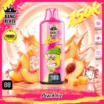 Bang Blaze 150K disposable vape in Peach Ice flavor