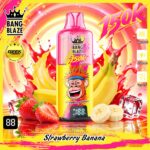 Bang Blaze 150K disposable vape in Strawberry Banana flavor