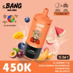 Dispositivo de vapeo desechable Bang Leader F01 450k