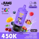 Dispositivo de vapeo desechable Bang Leader F02 450k