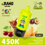 Dispositivo de vapeo desechable Bang Leader F03 450k