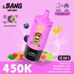 Dispositivo de vapeo desechable Bang Leader F05 450k