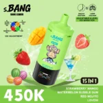 Dispositivo de vapeo desechable Bang Leader F07 450k