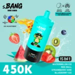 Dispositivo de vapeo desechable Bang Leader F12 450k