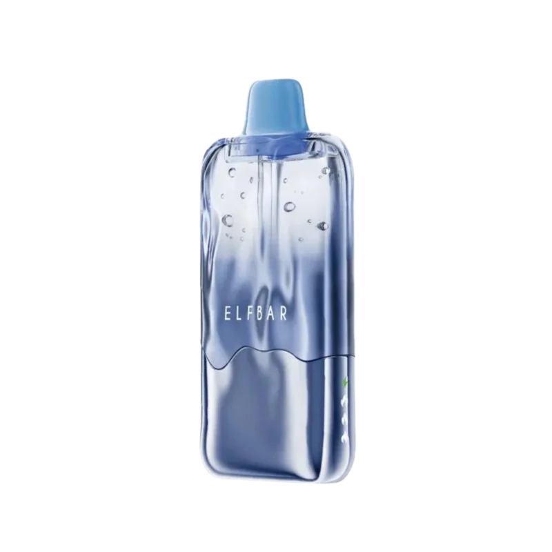 ELF BAR DUKE 30000 Blue Razz Ice disposable vape transparent device