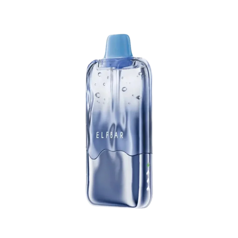 ELF BAR DUKE 30000 Mountain Mint disposable vape transparent device