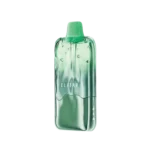ELF BAR DUKE 30000 Sour Apple Ice disposable vape transparent device