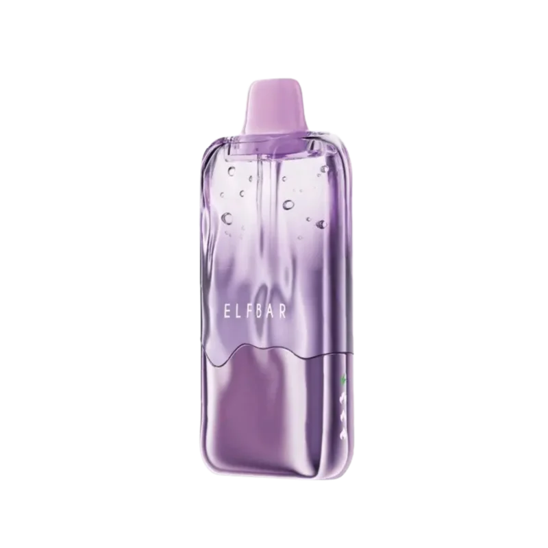 ELF BAR DUKE 30000 Sour Grape Ice disposable vape transparent device