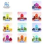 Tabla de sabores del vaporizador desechable Fumot Digital Box 22000, parte 2