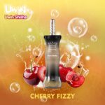 UWIN Shisha 300K, sabor Cherry Fizzy, vaporizador de shisha con 300 000 caladas y 50 ml de líquido para vapeo
