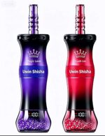 UWIN Shisha 300K: dos dispositivos con pantalla digital que muestra el nivel de e-líquido y la potencia