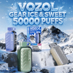 VOZOL Gear Ice & Sweet 50000 disposable vape official product poster