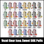 VOZOL Gear Ice & Sweet 50000 full lineup of 30 flavor options