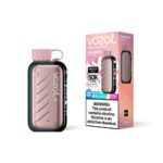 VOZOL Gear Ice & Sweet 50000 Strawberry Banana flavor device and retail box