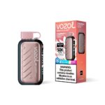 VOZOL Gear Ice & Sweet 50000 Strawberry Raspberry Cherry flavor device and retail box